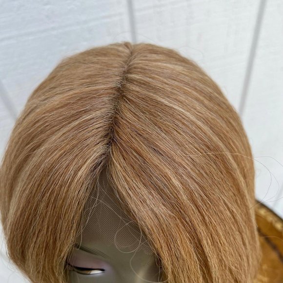 Nwt Sepia lace front synthetic wig long bob 2 tone color T27.613 main image 4